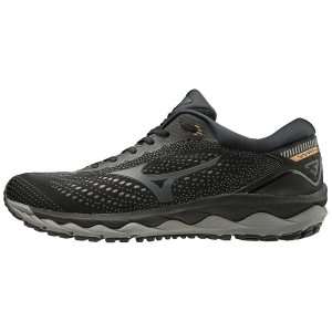 Mizuno Wave Sky 3 Mens Running Shoes Canada - Black